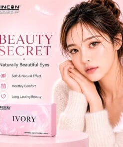Blincon Ivory Monthly Cosmetic Color Disposable Lenses