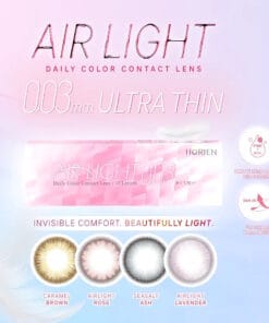 Horien Air light Ultra-Thin Color Lenses
