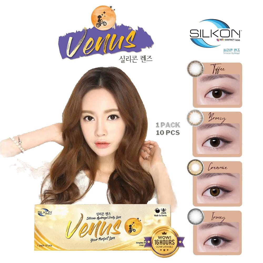 Silkon Venus Daily Color Disposable Lenses Silkon Venus Daily Color Disposable Lenses