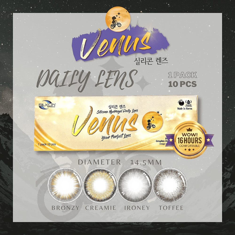 Silkon Venus Daily Coloured Disposable Lenses Silkon Venus Daily Coloured Disposable Lenses